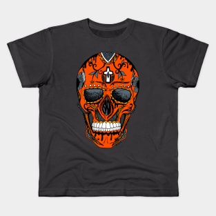Orangrey Los Muertos Skull Kids T-Shirt